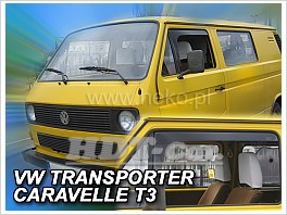 Deflektory - Protiprievanové plexi VW T3 Caravelle 2D 1979 - 1990