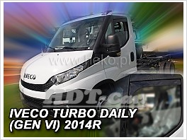 Deflektory - protiprievanové plexi Iveco Turbo Daily od 2014 OPK