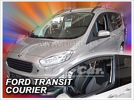 Deflektory - protiprievanové plexi Ford Transit Courier od 2013
