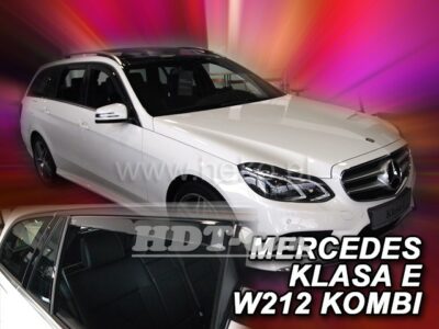 Deflektory - protiprievanové plexi Mercedes E W212 Combi 2009 - 2016 (+zadné)