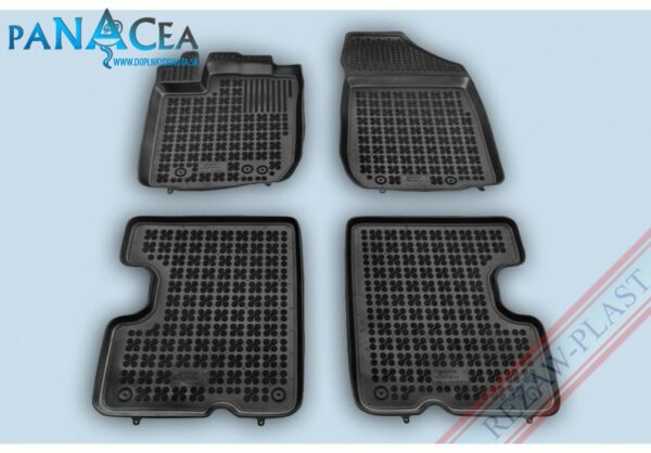 Autorohože gumové so zvýšeným okrajom Dacia Duster I po facelifte 2013 - 2018