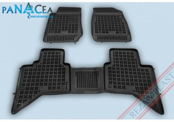 Autorohože gumové so zvýšeným okrajom ISUZU D-Max II 2011 - 2019
