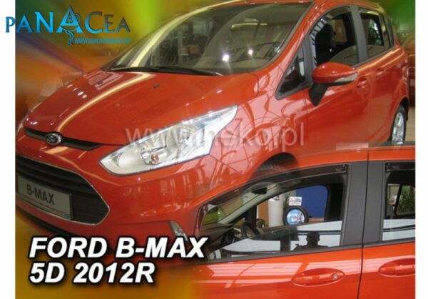 Deflektory - protiprievanové plexi Ford Focus B MAX 5D od 2012