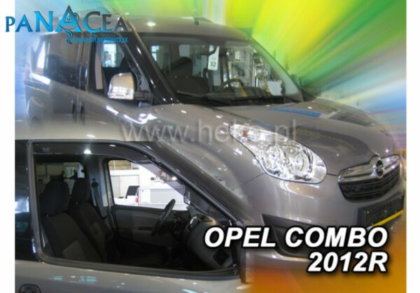 Deflektory - protiprievanové plexi Opel Combo C 2011 - 2018