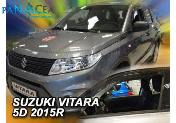 Deflektory - protiprievanové plexi Suzuki Vitara II od 2015