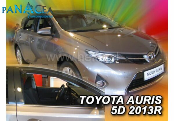 Deflektory - Protiprievanové plexi Toyota Auris 5D od 2013