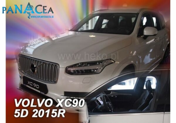 Deflektory - protiprievanové plexi Volvo XC90 5D od 2015