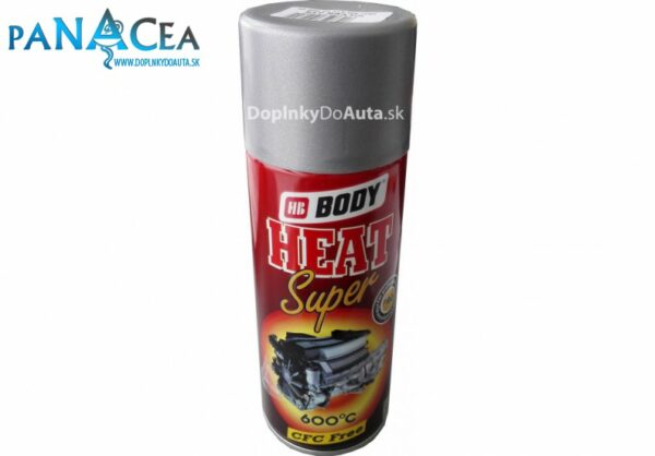 Farba sprej do 600 °C strieborná 418 400ml - BODY