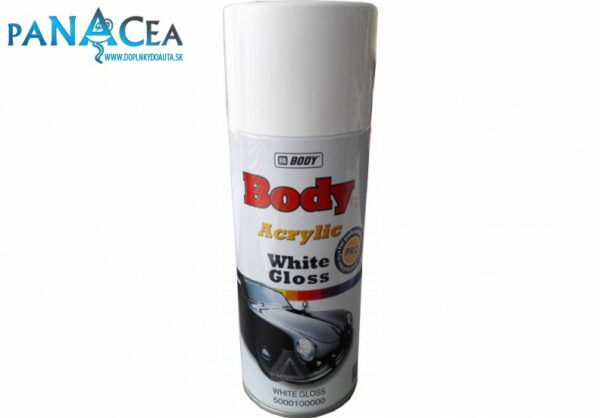 Farba sprej univerzál biela - BODY