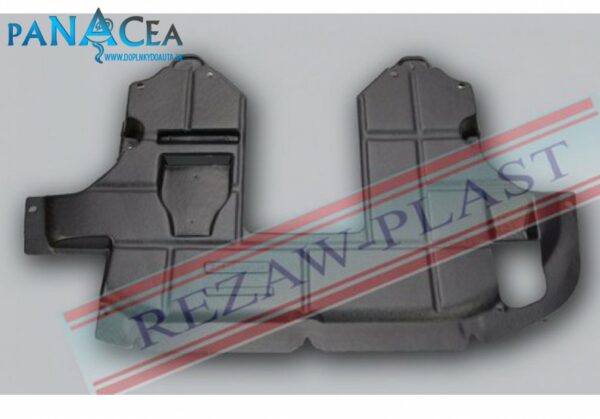 Kryt pod motor Alfa Romeo 147 diesel, verzie motora: 1.9 JTD CF3 8V (74 kW, 85 kW), 1.9 JTD CF4 8V