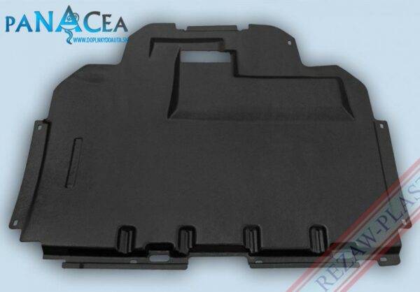 Kryt pod motor Citroen C5 diesel, okrem verzie motora: 2,2 turbo (DW12TED4) 2001 - 2004