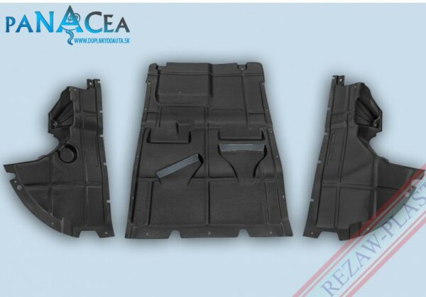 Kryt pod motor Citroen Jumper II kompletný set - benzín, diesel 2006 - 2018