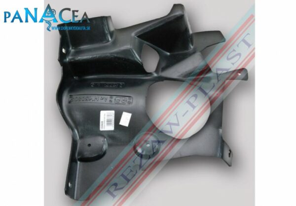 Kryt pod motor Peugeot 206+ ľavá strana - diesel 2009 - 2012