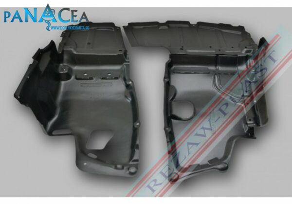 Kryt pod motor Toyota Avensis kompletný set, diesel, verzia motora: 2.0 turbo, facelift 2006 - 2009