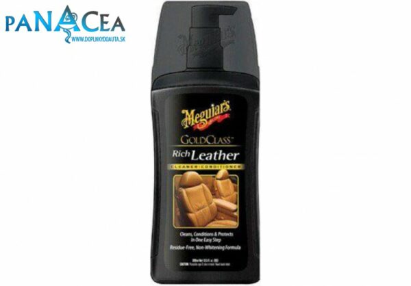 Meguiar's Gold Class Rich Leather Cleaner & Conditioner - čistič a kondicionér na kožu 400 ml