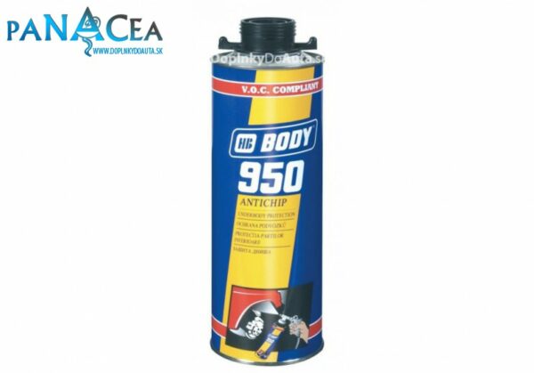 Náter na podbehy ochranný 950 biela 1L - BODY