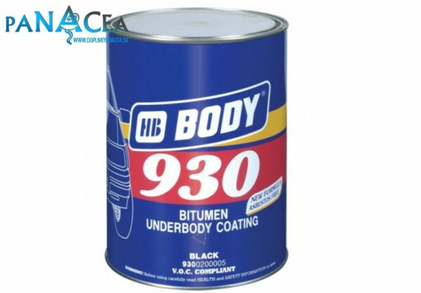 Náter ochranný na podvozok 930 2,5KG - BODY