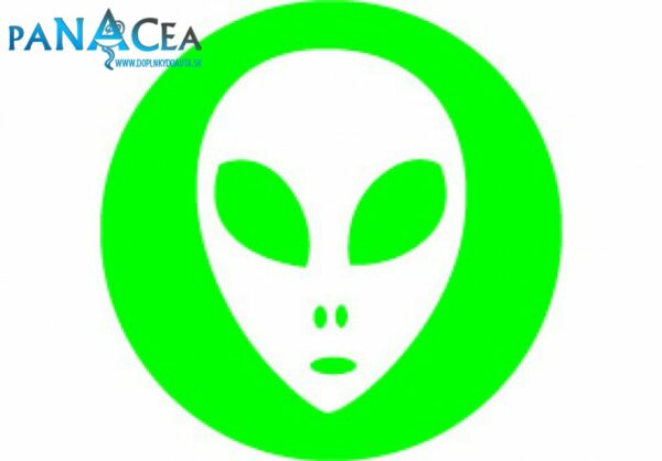Samolepka na stredy kolies živicová 4ks - ALIEN (C13)