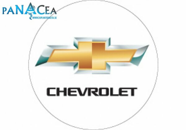 Samolepka na stredy kolies živicová 4ks - CHEVROLET (C13)