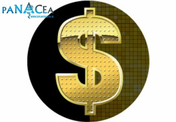 Samolepka na stredy kolies živicová 4ks - DOLLAR (C13)