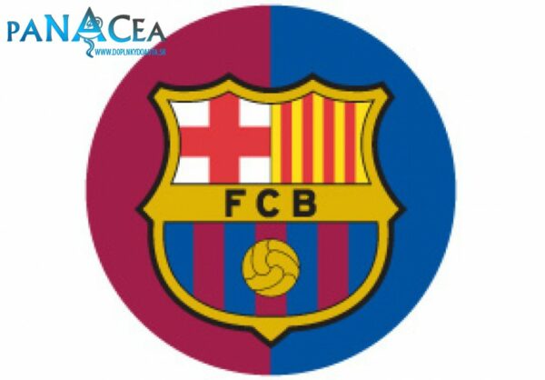Samolepka na stredy kolies živicová 4ks - FC BARCELONA (C13)