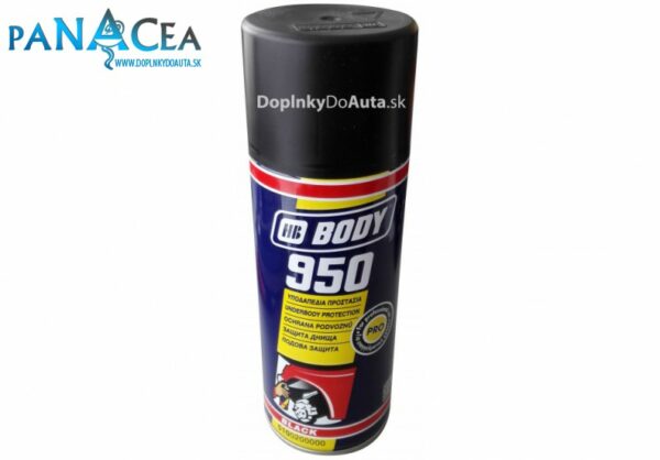 Sprej ochranný 950 čierny 400ml - BODY