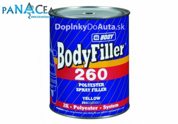 Tmel striekací 260 filler 1L - BODY